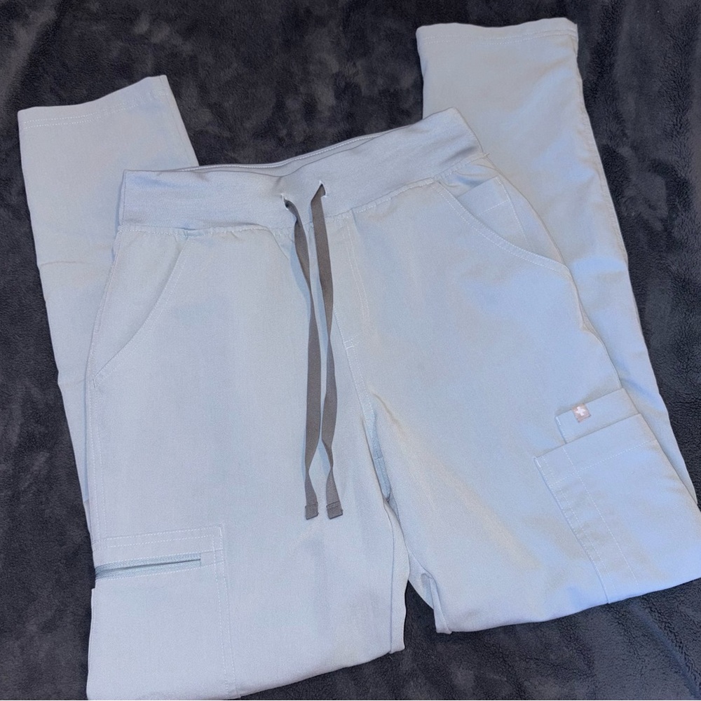 FIGS High Waisted Yola Skinny Scrubs - Picture 2 of 5